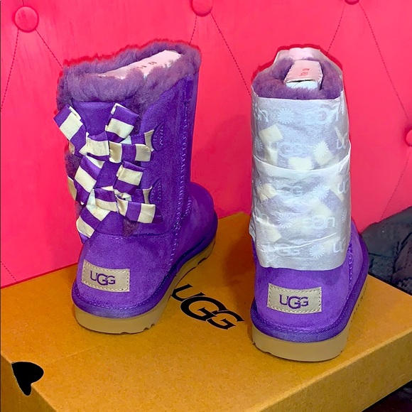 girls purple ugg boots